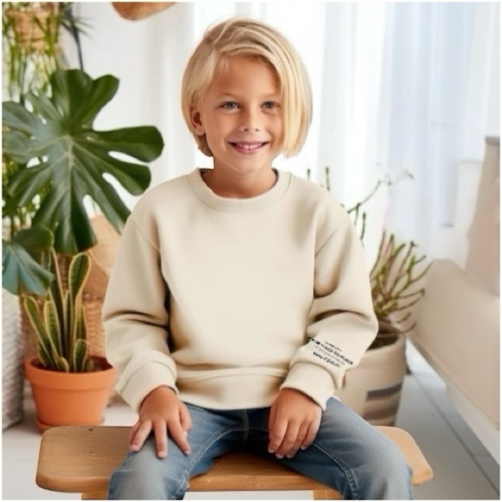 NWT ZARA Sweatshirt Kids Pullover Sweater Boys Girls Toddler Gift